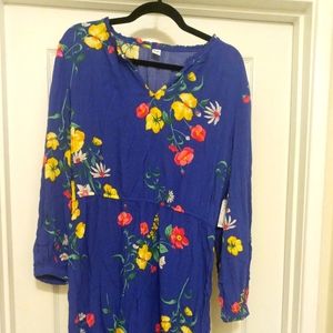 Old navy Floral dress, L, Multicolored